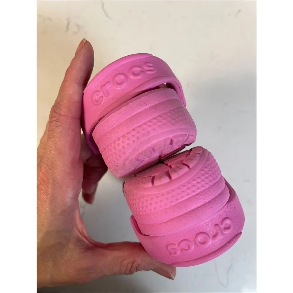 Crocs Kids Unisex Coast Clog Toddler Little Kid 204094 Size 8 Pink